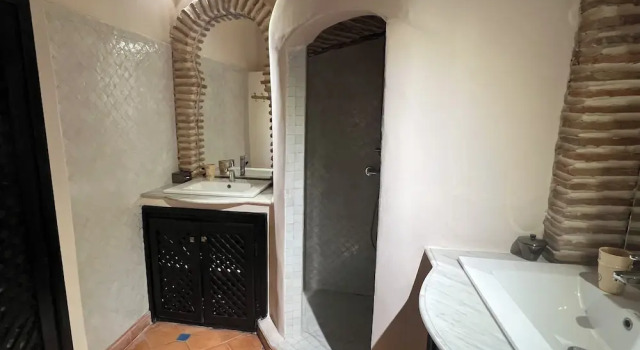 Camera doppia Deluxe con vista sul giardino Riad KSAR AGDID