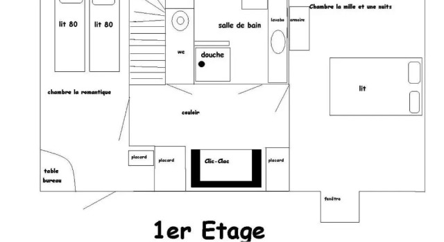 Коттедж Gite et chambres de la porte du parc