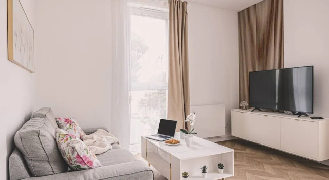 Blanco in Bydgoszcz With 1 Bedrooms and 1 Bathrooms, Забронировать Апартаменты/квартира Апартаменты Быдгоща, рядом с Фонтан Делюж, Апартаменты/квартира