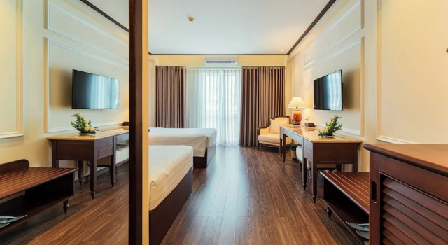 Номер Deluxe с видом на город Tran Vien Dong Hotel