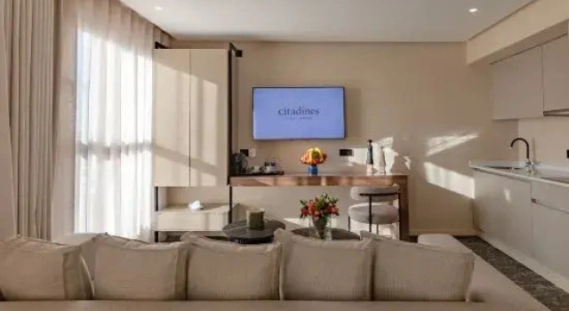 Двухместный люкс Executive с видом на город Citadines Almaz Aparthotel Casablanca