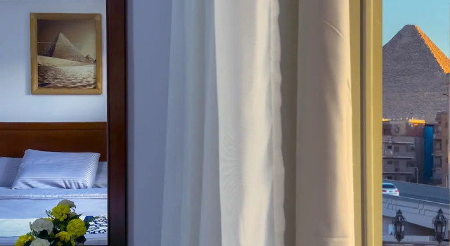Номер Deluxe Отель Royal Crown Hotel Giza Pyramids View
