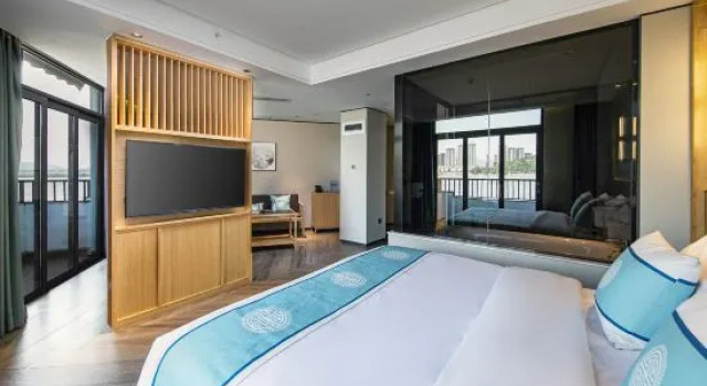 Люкс Executive Fuzhou Mawei Haishang Mingzhu Hotel