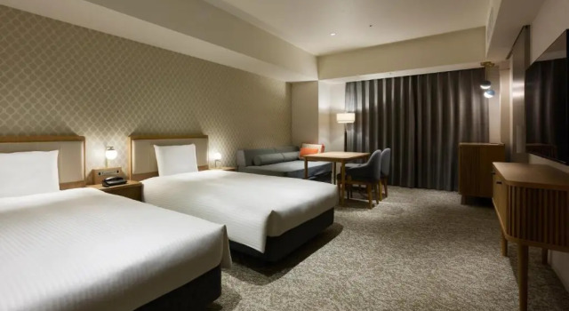 Двухместный номер Deluxe Barrier-Free Mitsui Garden Hotel Kashiwa-no-ha Park Side - Chiba