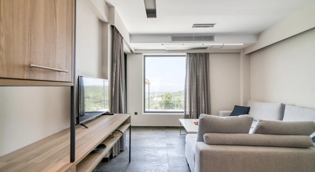 Семейный люкс с 2 комнатами с видом на море Serenity Suites sea view Zacharo