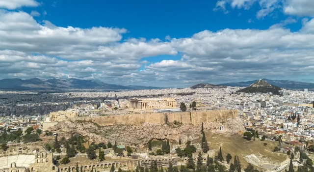 Апартаменты Sunny 3bd Flat Acropolis View