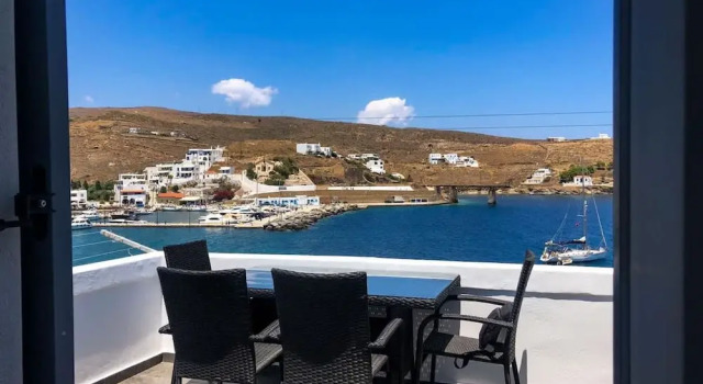 Апартаменты Alos Seafront Gem - Loutra Seaview Escape