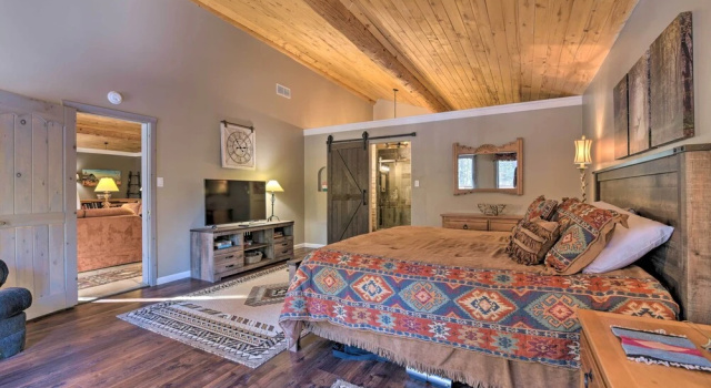 'altitude Adjustment' Angel Fire Cabin w/ Deck