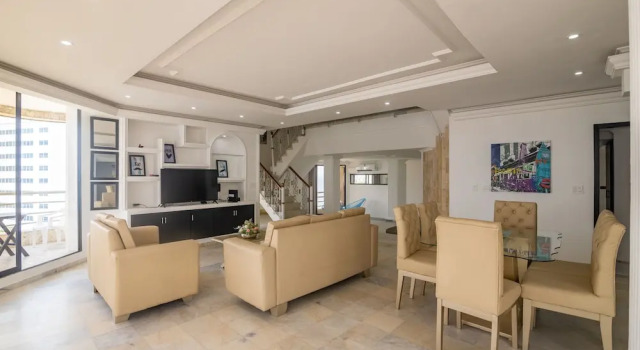 Апартаменты Comfort рядом с пляжем Penthouse con Piscina Privada El Laguito