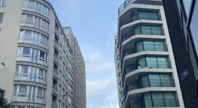 Portofino - luxe appartement met lateraal zeezicht, Забронировать Апартаменты/квартира Остенде Бельгийское побережье, рядом с Wapenplein Square