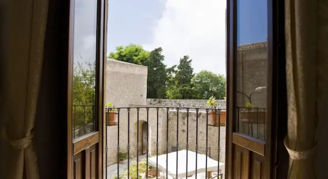 Superior Vierer Zimmer 1 Schlafzimmer mit Balkon Il Carmine Dimora Storica