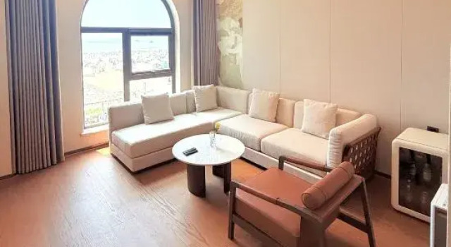 Двухместный люкс Executive с видом на море Qingdao Book K Hotel (Stone Old Man Seaside Bathing Beach)
