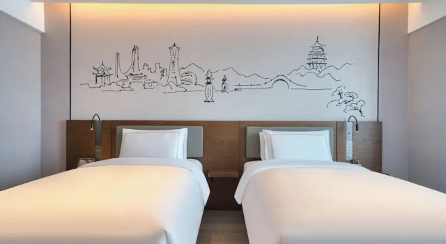 Двухместный номер Luxury UrCove by HYATT Hangzhou NorthGrandCanal