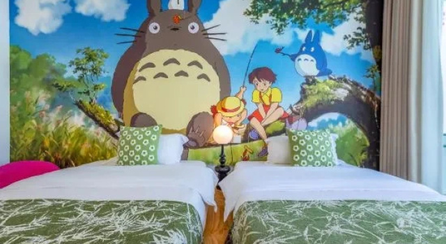 Кровать в общем номере Yi Mei Yun Xi First Line Beach · Luxury Accommodation (Xunliao Bay Sea World Store, Huidong)