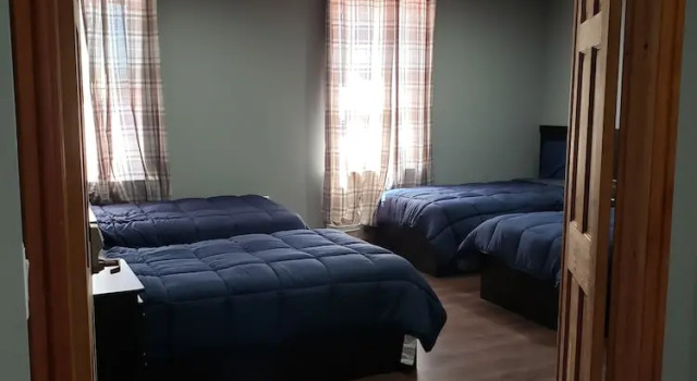 Кровать в общем номере Hepworth Hostel