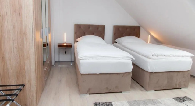 Апартаменты Luft Apartments nahe Messe Düsseldorf und Airport 3B