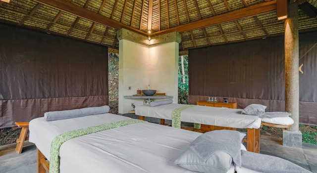 Вилла Villa Themma Jungle - Sumptuous 3BR Luxury Villa with Majestic Jungle View North of Ubud