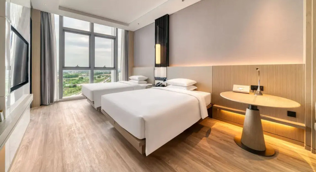 Номер Superior с видом на город Courtyard by Marriott Hangzhou Xihu