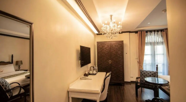 Двухместный номер Deluxe с балконом Nanta Glam CM Hotel & Residences