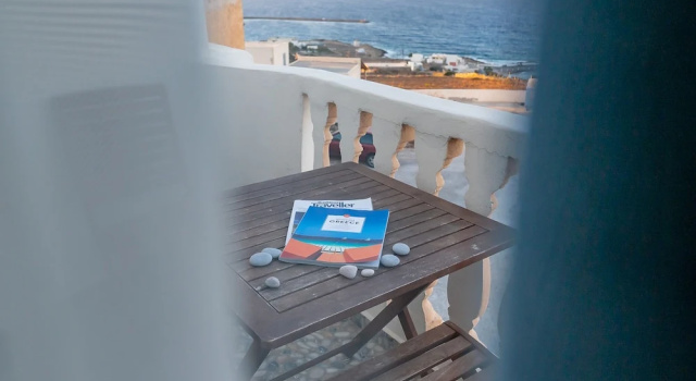 Двухместные апартаменты Deluxe с видом на море Theoxenia Kasos Luxury Apartments