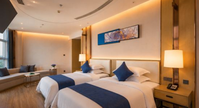 Люкс с видом на город Bo He Wan International Hotel