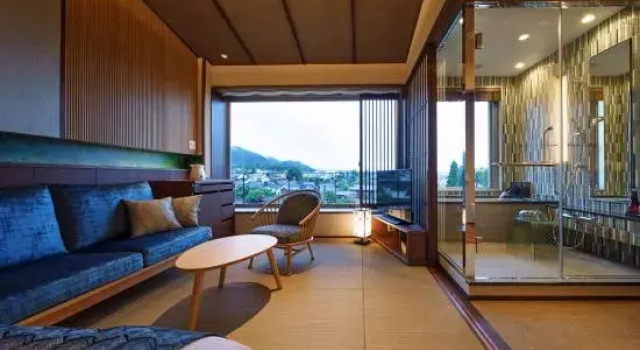 Номер Standard с видом на город Shogawa Onsen Yumetsuzuri