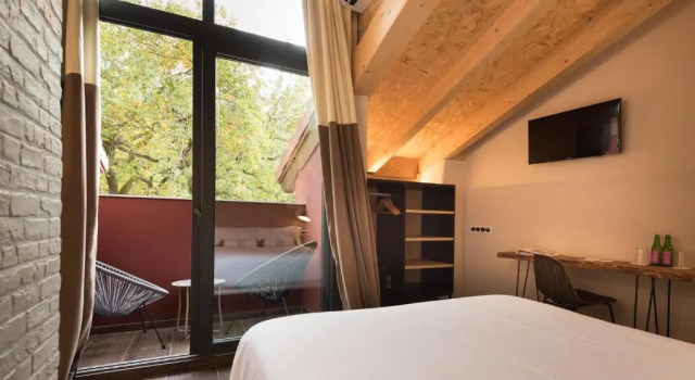Двухместный номер Standard с балконом Hotel Rural Sagarlore