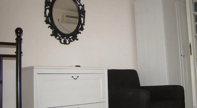 Студия с балконом и с видом на море Palastura Apartments