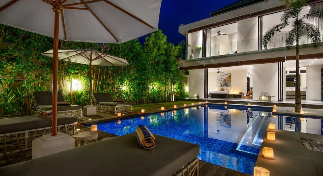 Семейная вилла Canggu 4 Bed, Sleep up to 10, Butler, Cinema
