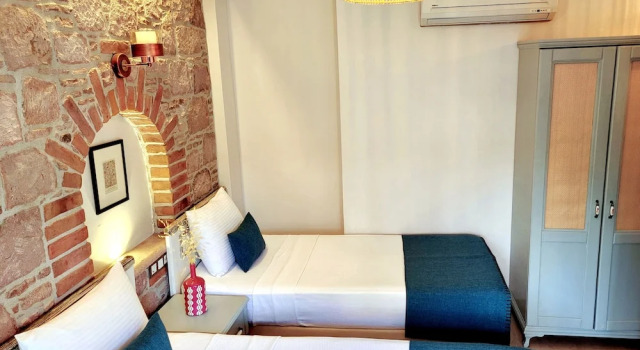 Двухместный номер Standard с балконом Cunda Rooms
