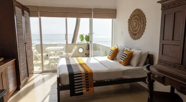 Номер Standard с балконом и с видом на море Neevana Hotel Hikkaduwa