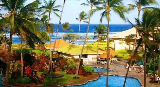 Номер Luxury с видом на океан 2417 at Oceanfront Resort Lihue Kauai Beach Drive Private Condo