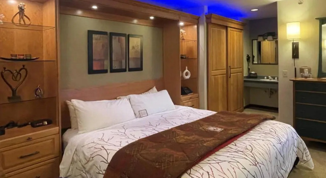 Номер Standard с видом на сад Frisco Inn on Galena