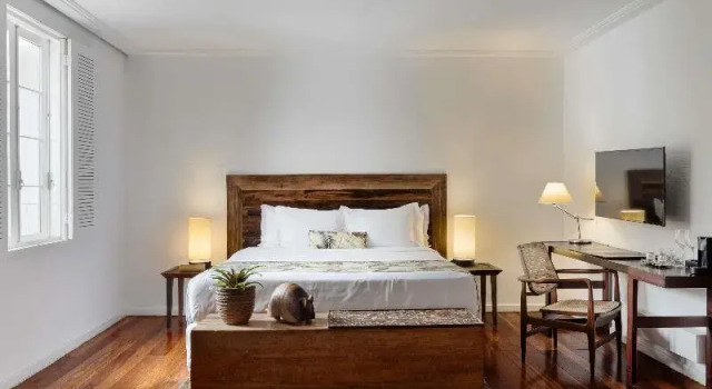 Двухместный номер Deluxe с балконом и с красивым видом из окна Santa Teresa Hotel Rio de Janeiro - MGallery Collection