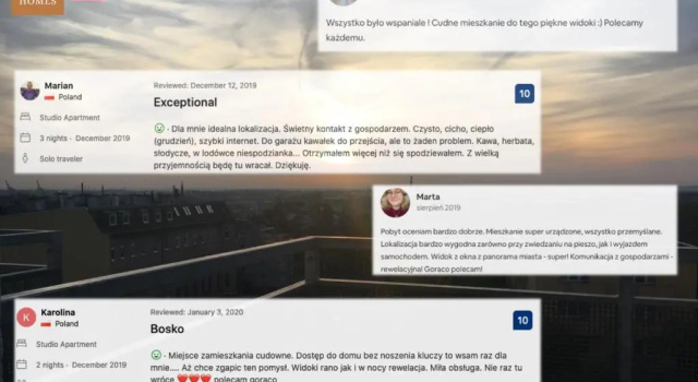Студия M.H. Szczecin Sunset Apartment