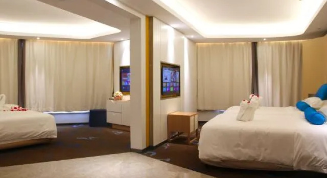 Семейный люкс с видом на море Qinhuangdao BTG Jinglun Hotel