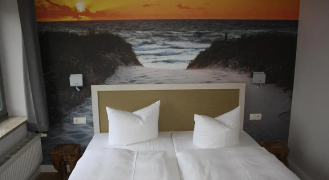 Двухместный номер Standard с балконом Hotel Haus am Meer ruhig gelegen 50m zum Ostseestrand