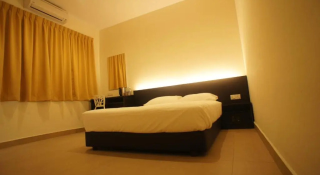 Lüks çift kişilik oda Merlin Hotel