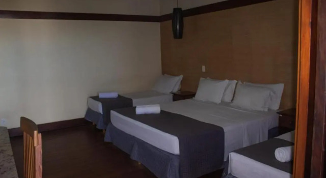 Четырёхместный номер Standard с балконом Charme Hotel Guarujá Frente Mar