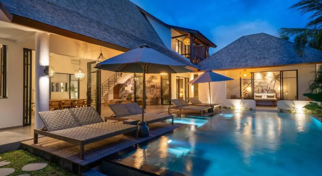 Villa Nusantara 6, Rezervovat Vila Chaty v Bali, Chalupa