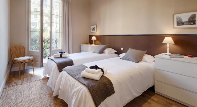 Апартаменты Classic с 2 комнатами с балконом Habitat Apartments Eixample Balconies