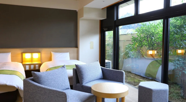 Трёхместный номер Western-style Shuzenji Onsen Katsuragawa