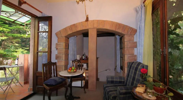 Двухместный номер Deluxe с балконом Casa Glebinias