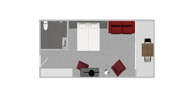 Двухместный номер Standard Aktiv-Hotel Sarotla