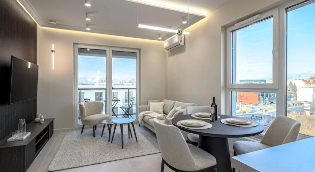 Crema Centrum Bydgoszczy Widok na Brd Gara, Забронировать Апартаменты/квартира Апартаменты Быдгоща, рядом с Фонтан Делюж, Апартаменты/квартира