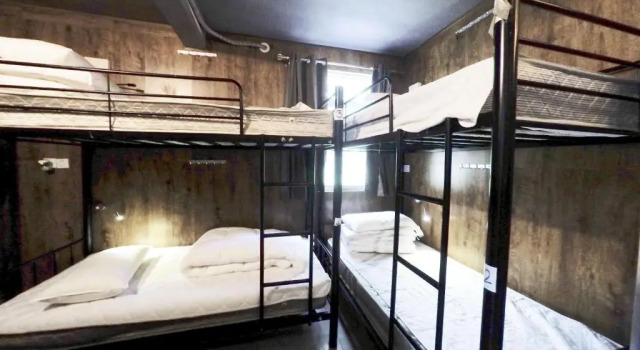 Кровать в общем номере (женский номер) Dong Shan Gaga Hostel