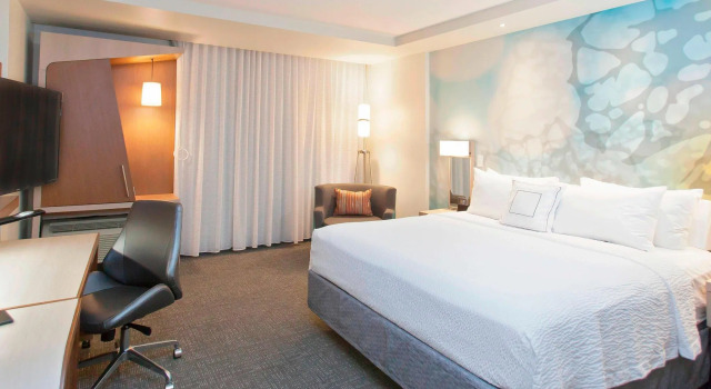 Двухместный номер Standard Courtyard by Marriott Houston City Place