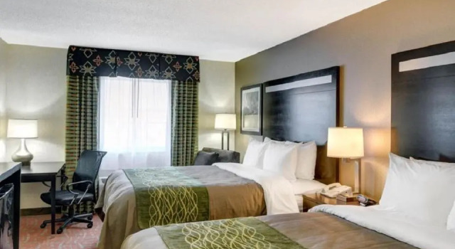 Четырёхместный номер Standard Comfort Inn Painesville - Concord