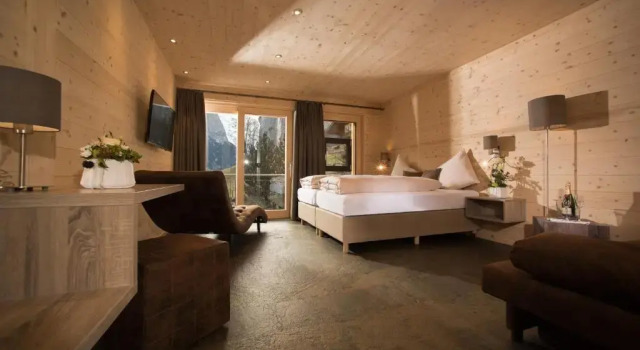Номер Superior с красивым видом из окна Hotel Silberhorn