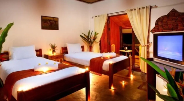 Четырёхместный семейный номер Standard c 1 комнатой с балконом Pai Love & Baan Chon Phao Resort